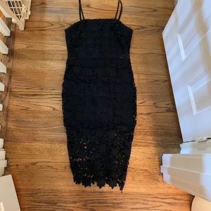 Black Karina Grimaldi cocktail dress size s
